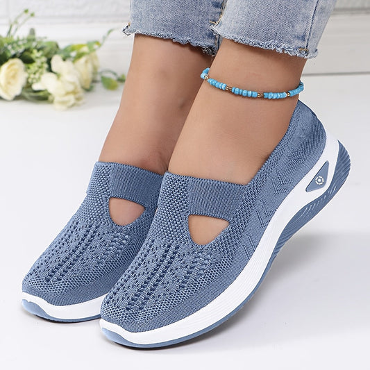 Zapatillas deportivas fáciles de poner, comodidad estable