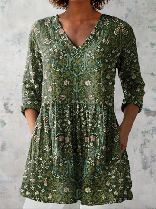 Addison | Blusa larga en V