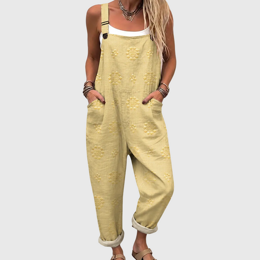 Peto Macarena amarillo holgado