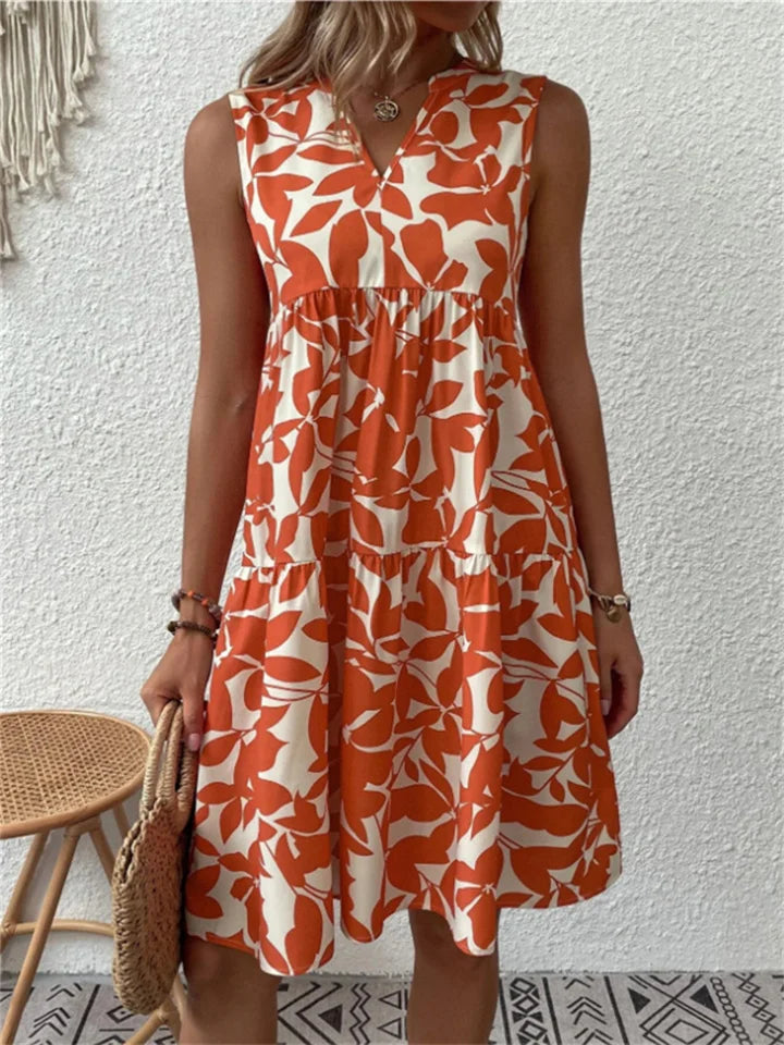 Gloria | Vestido Fluido Floreciente