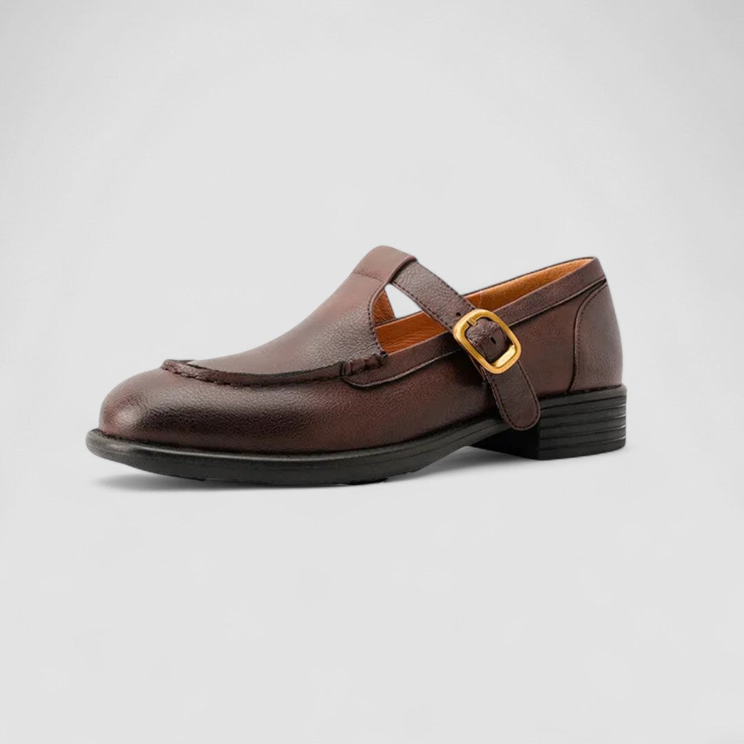Ariadna | Zapatos Mary Jane de Punta Cuadrada