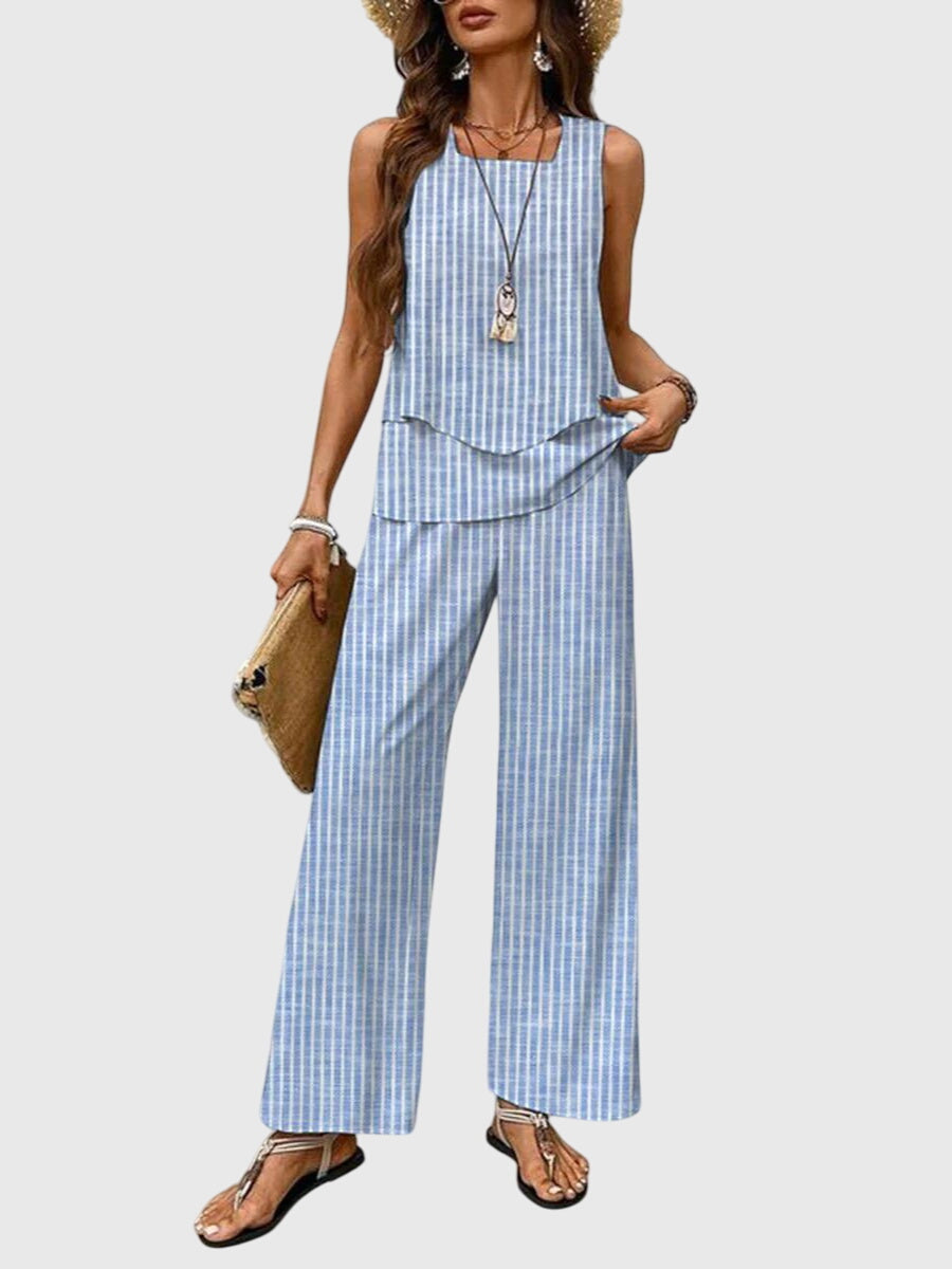 Brenda™ | Conjunto de Dos Piezas Elegante de Verano