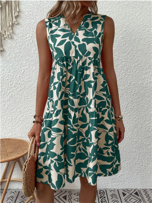 Gloria | Vestido Fluido Floreciente