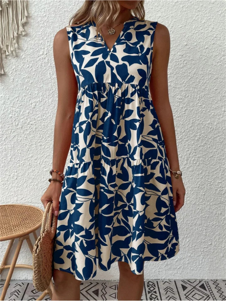 Gloria | Vestido Fluido Floreciente