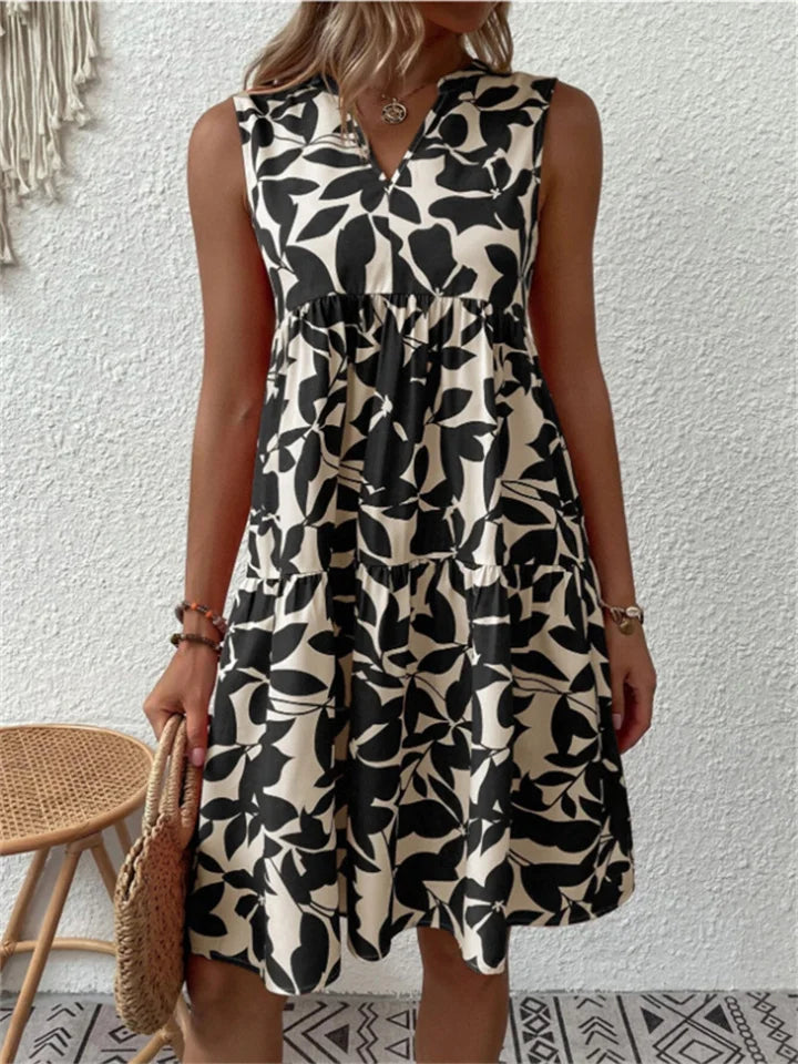 Gloria | Vestido Fluido Floreciente