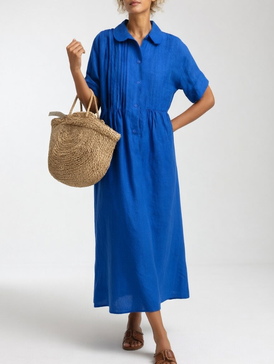 Lysandra™ | Vestido Camisero
