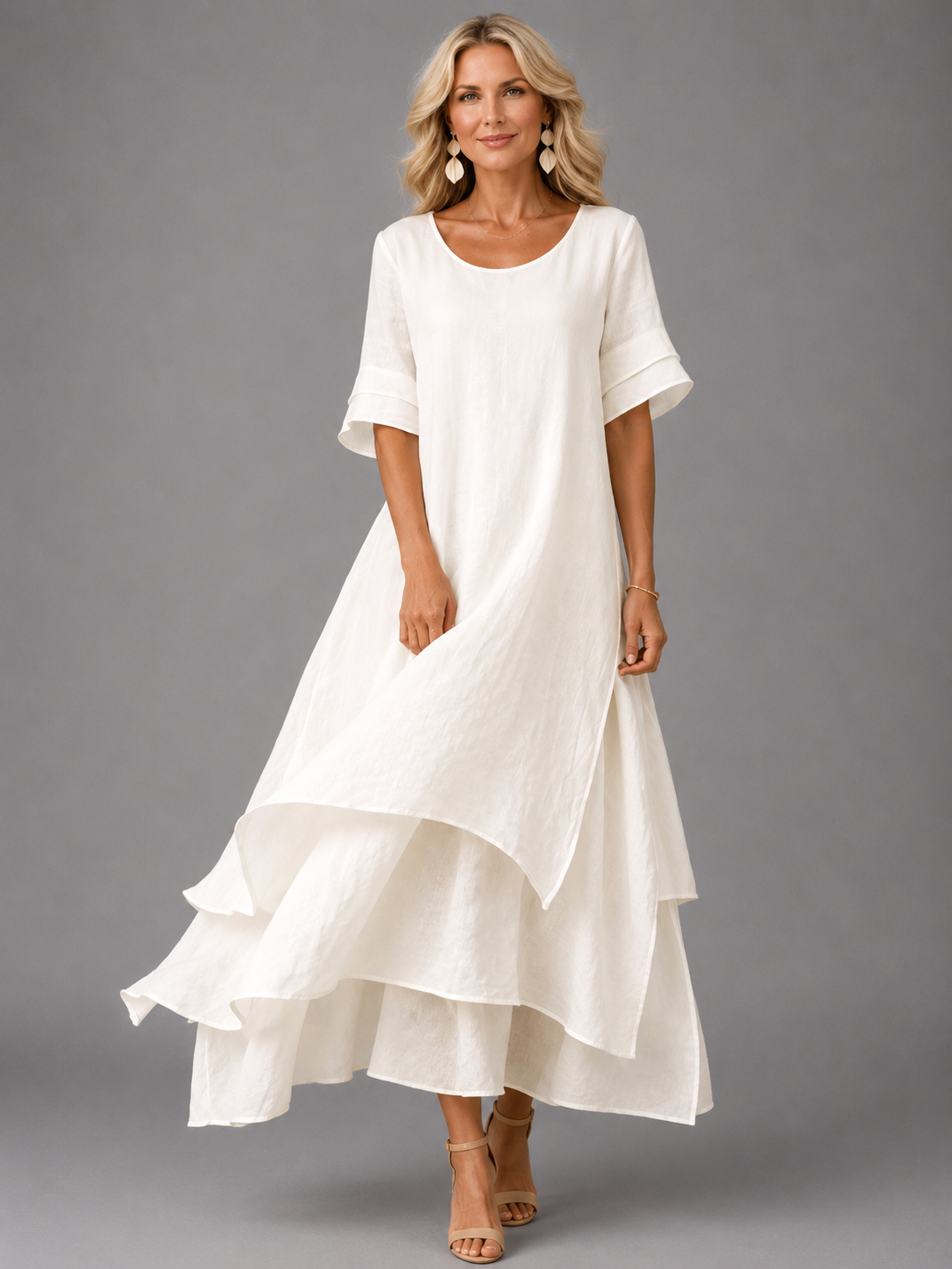 Liora™ | Vestido Maxi de Gracia Fluida