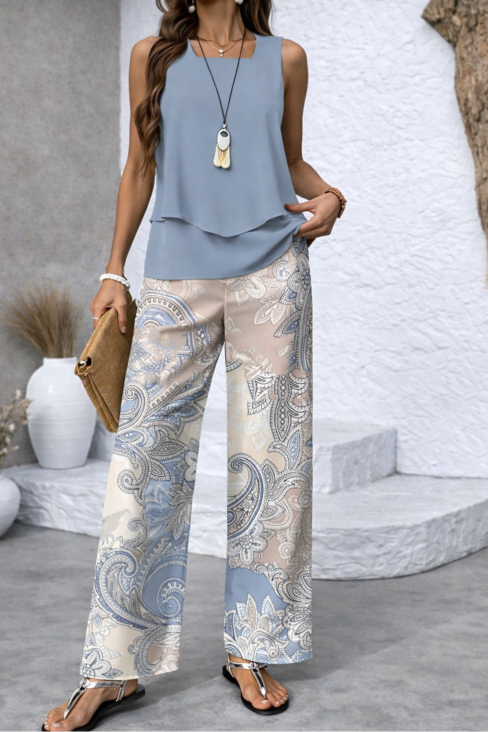 Brisa Conjunto Fresco y Cómodo de Verano