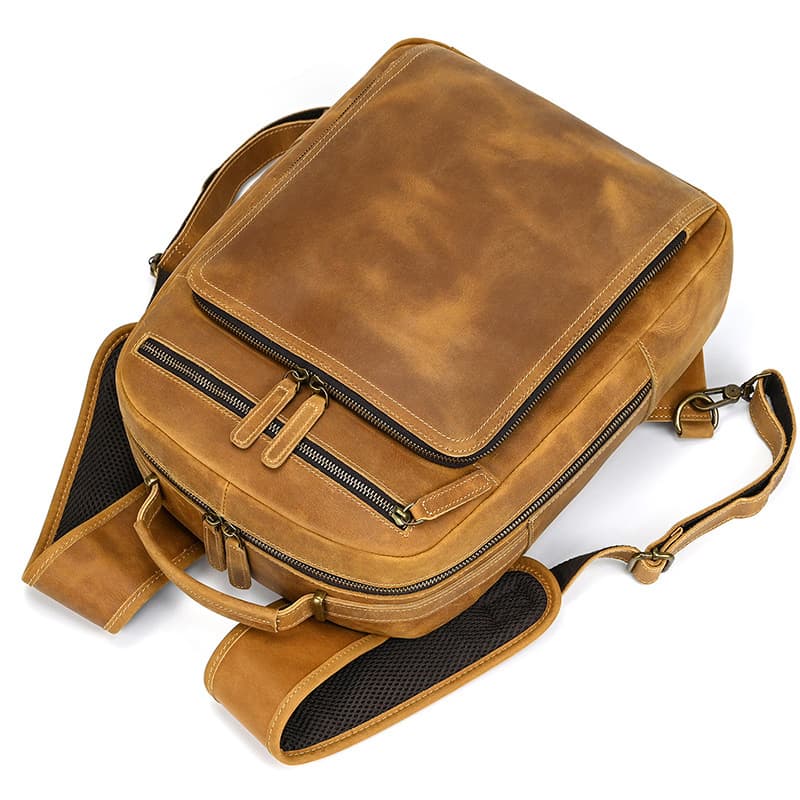 Radnor | Mochila de Piel para Portátil