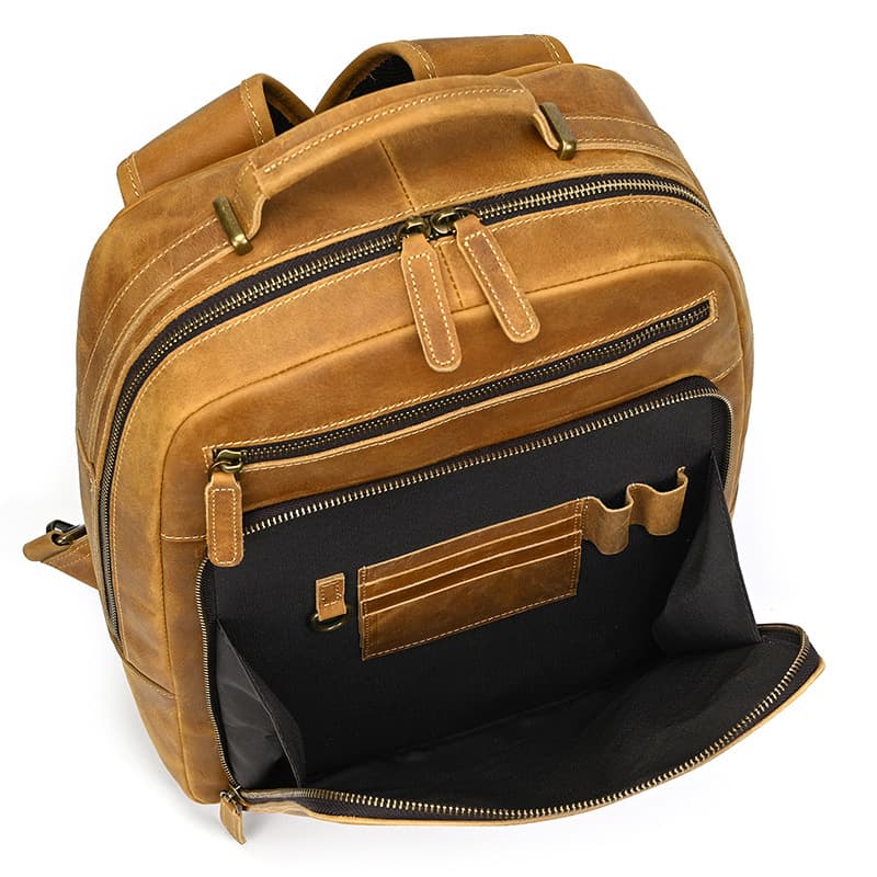 Radnor | Mochila de Piel para Portátil