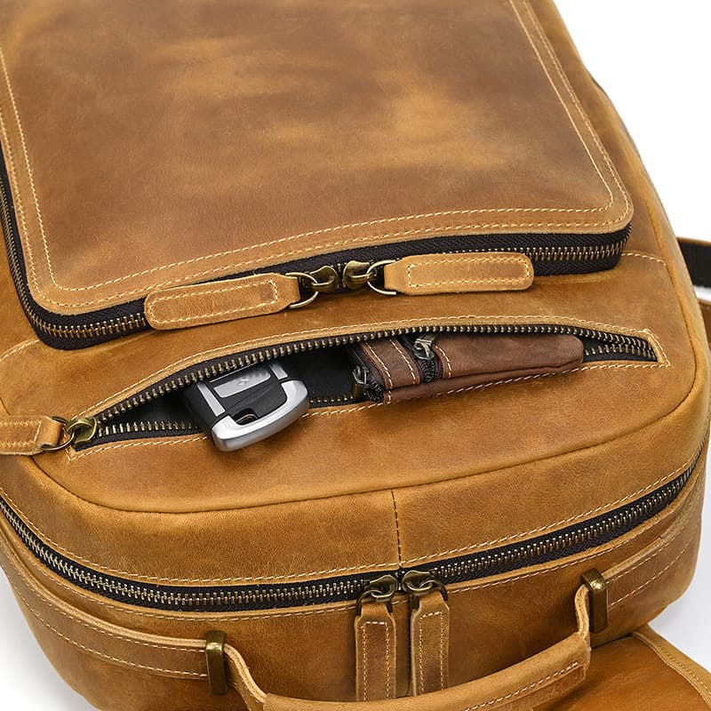 Radnor | Mochila de Piel para Portátil