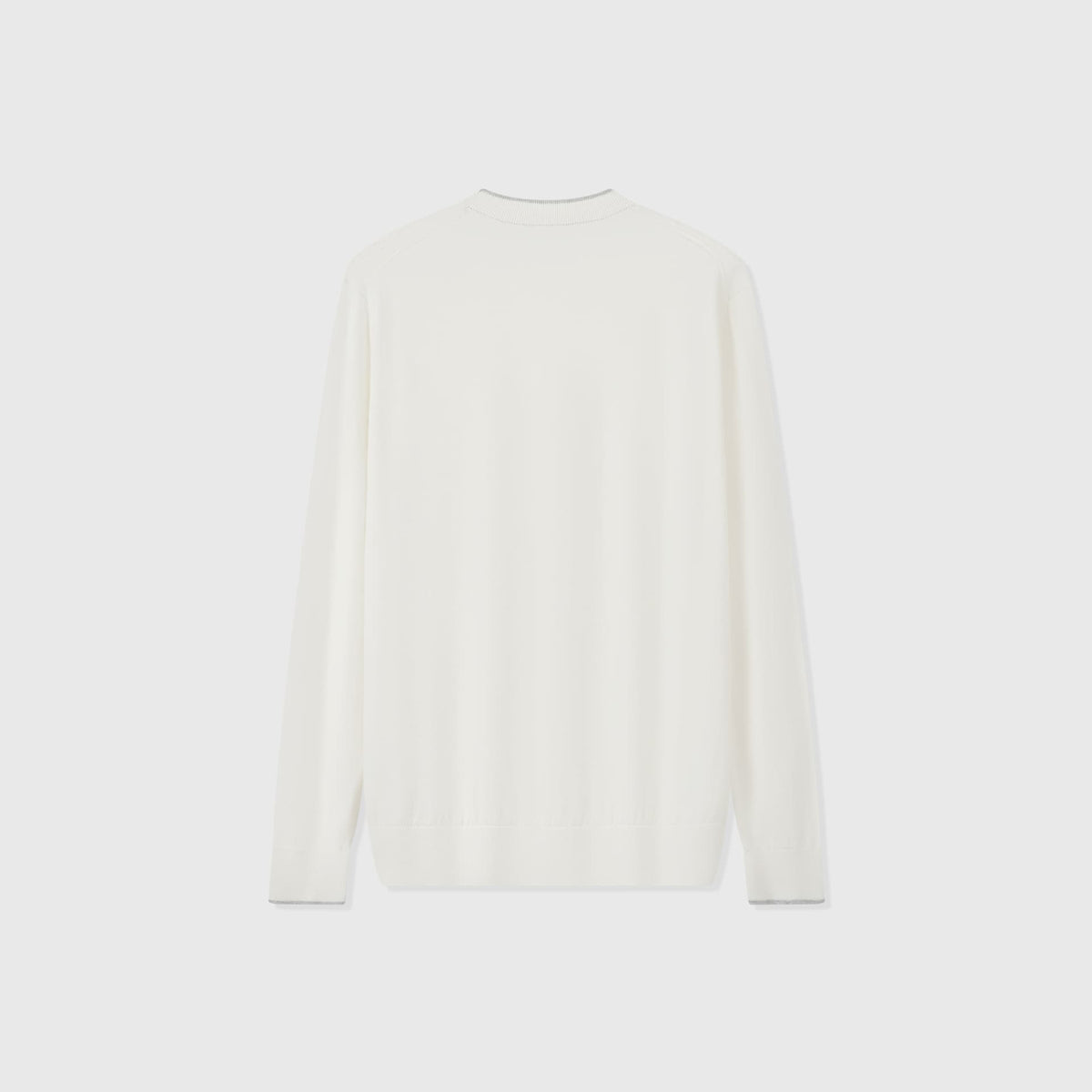 Scilla | Jersey de Cuello Redondo en Algodón y Seda