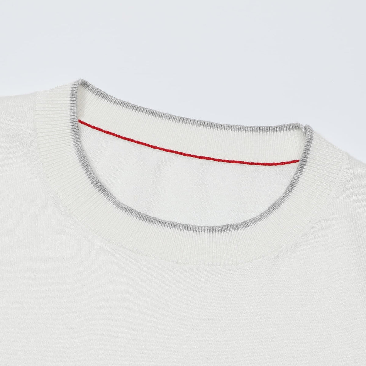 Scilla | Jersey de Cuello Redondo en Algodón y Seda