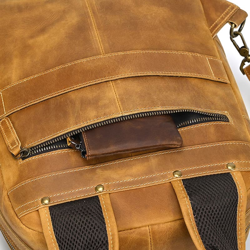 Radnor | Mochila de Piel para Portátil