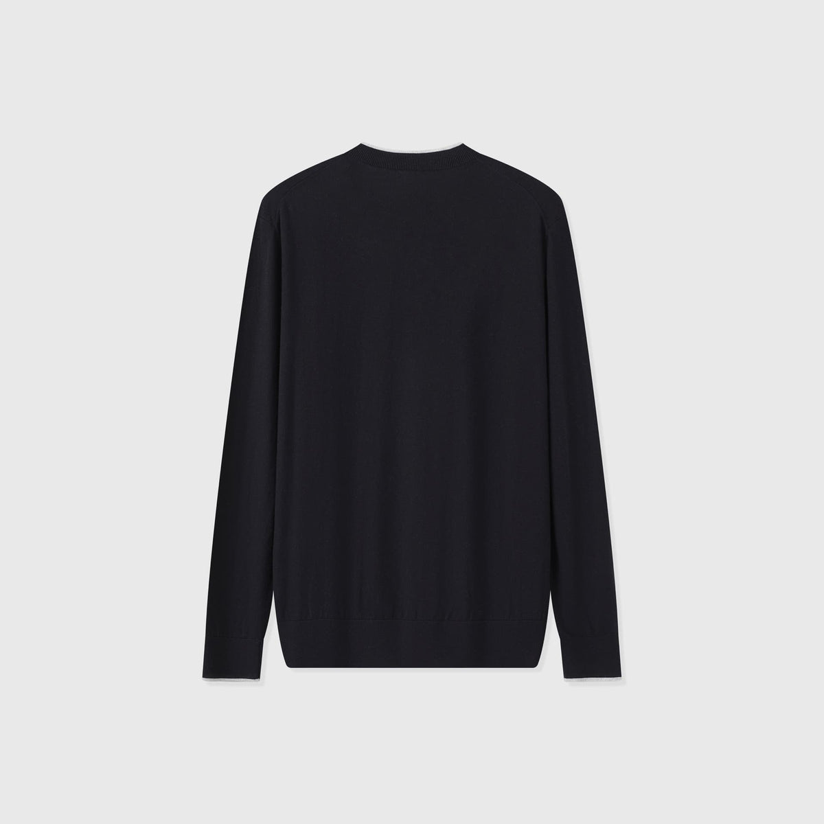 Scilla | Jersey de Cuello Redondo en Algodón y Seda