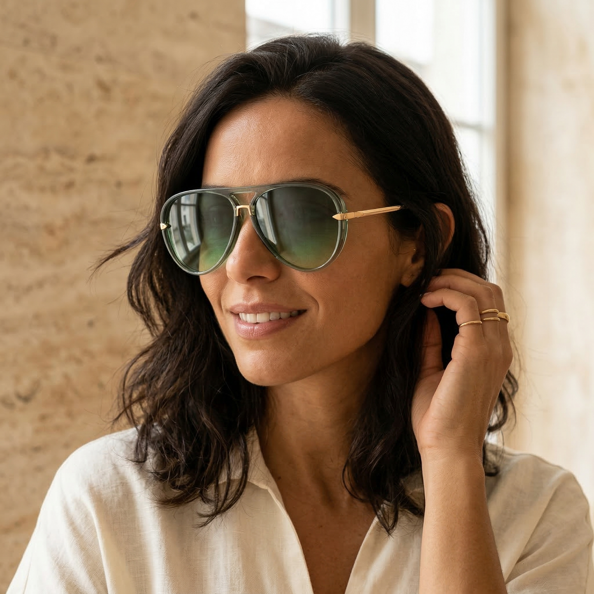 Marina | Gafas de Sol Aviador