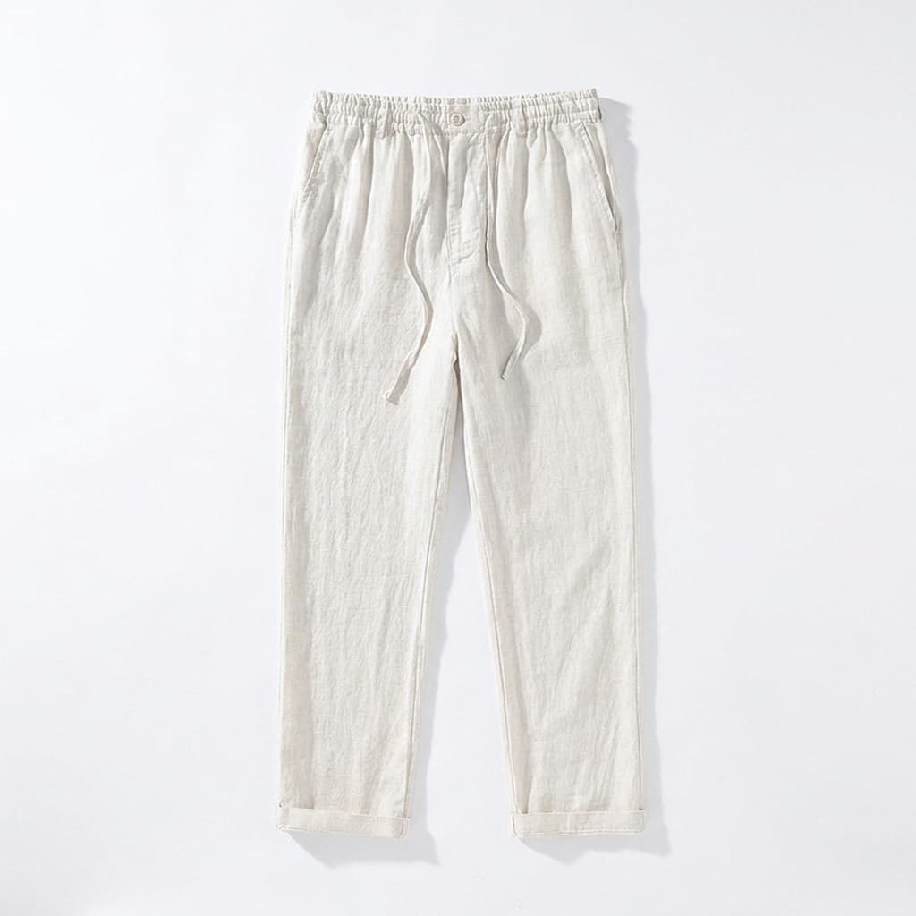 Capri | Pantalón Ancho de Lino