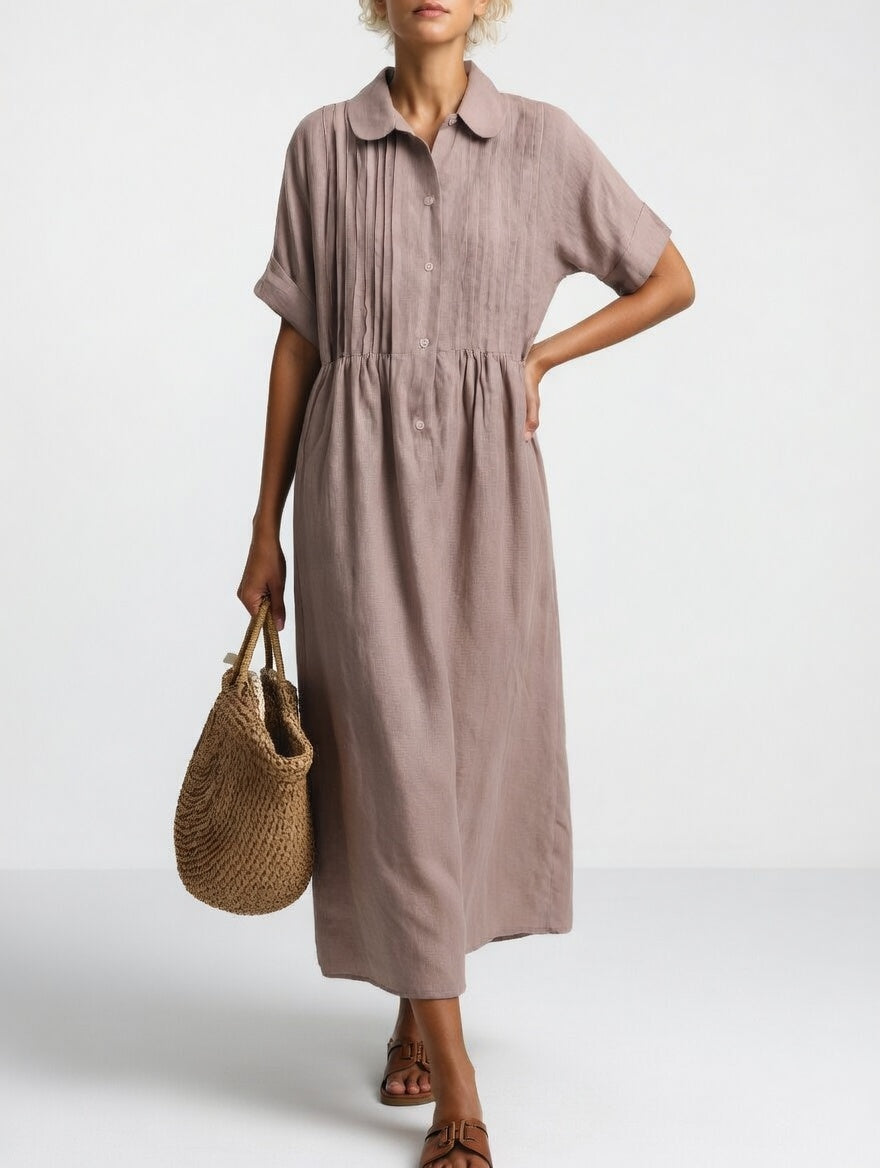 Lysandra™ | Vestido Camisero