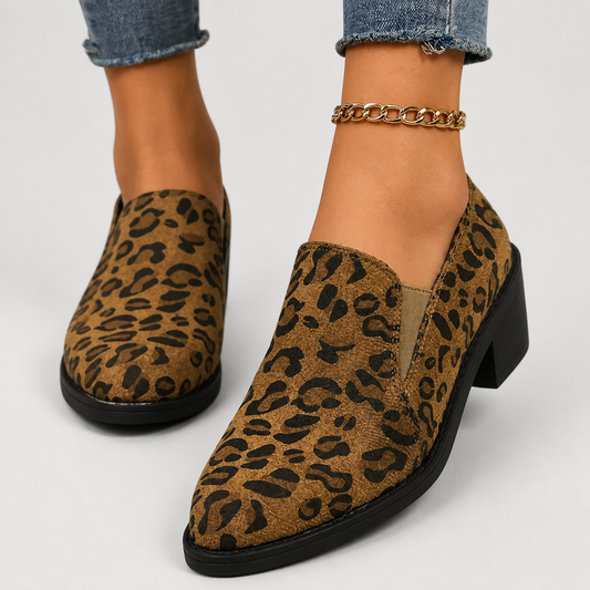 Angélique™ | Mocasín Leopardo