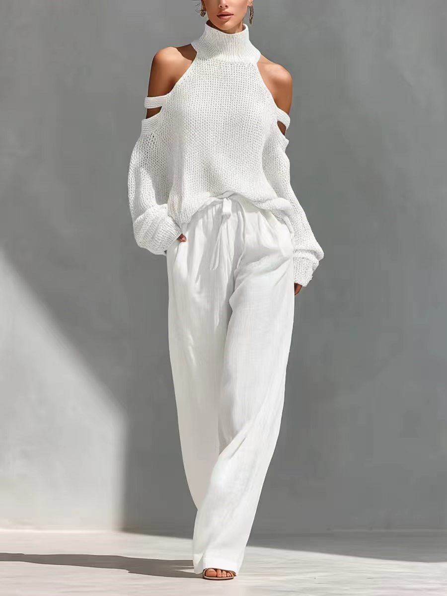 Conjunto de Punto y Lino