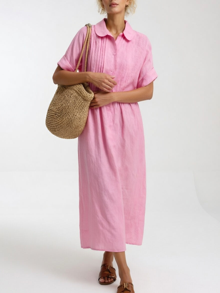 Lysandra™ | Vestido Camisero