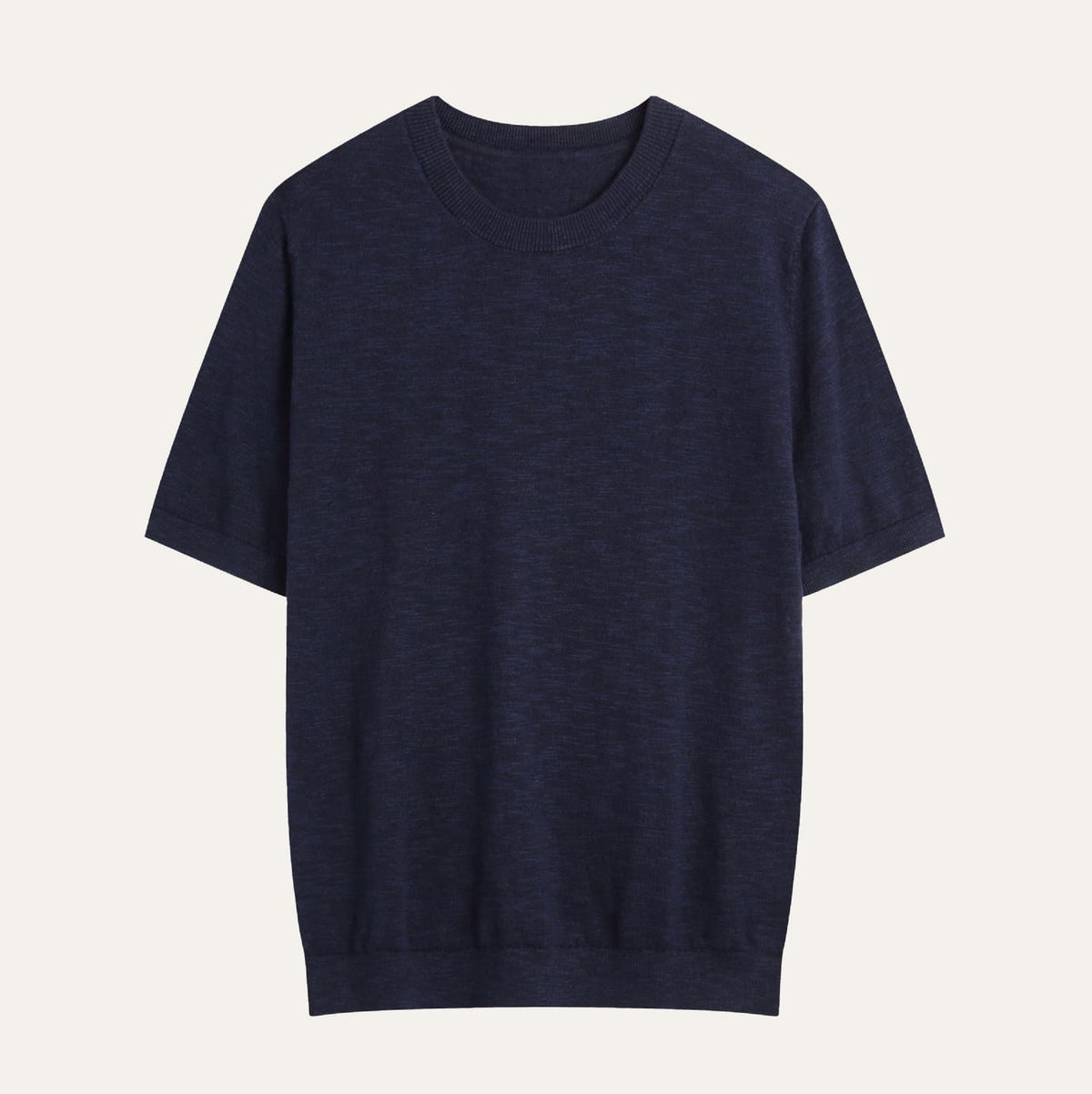 Massa | Camiseta de Punto en Lino y Algodón