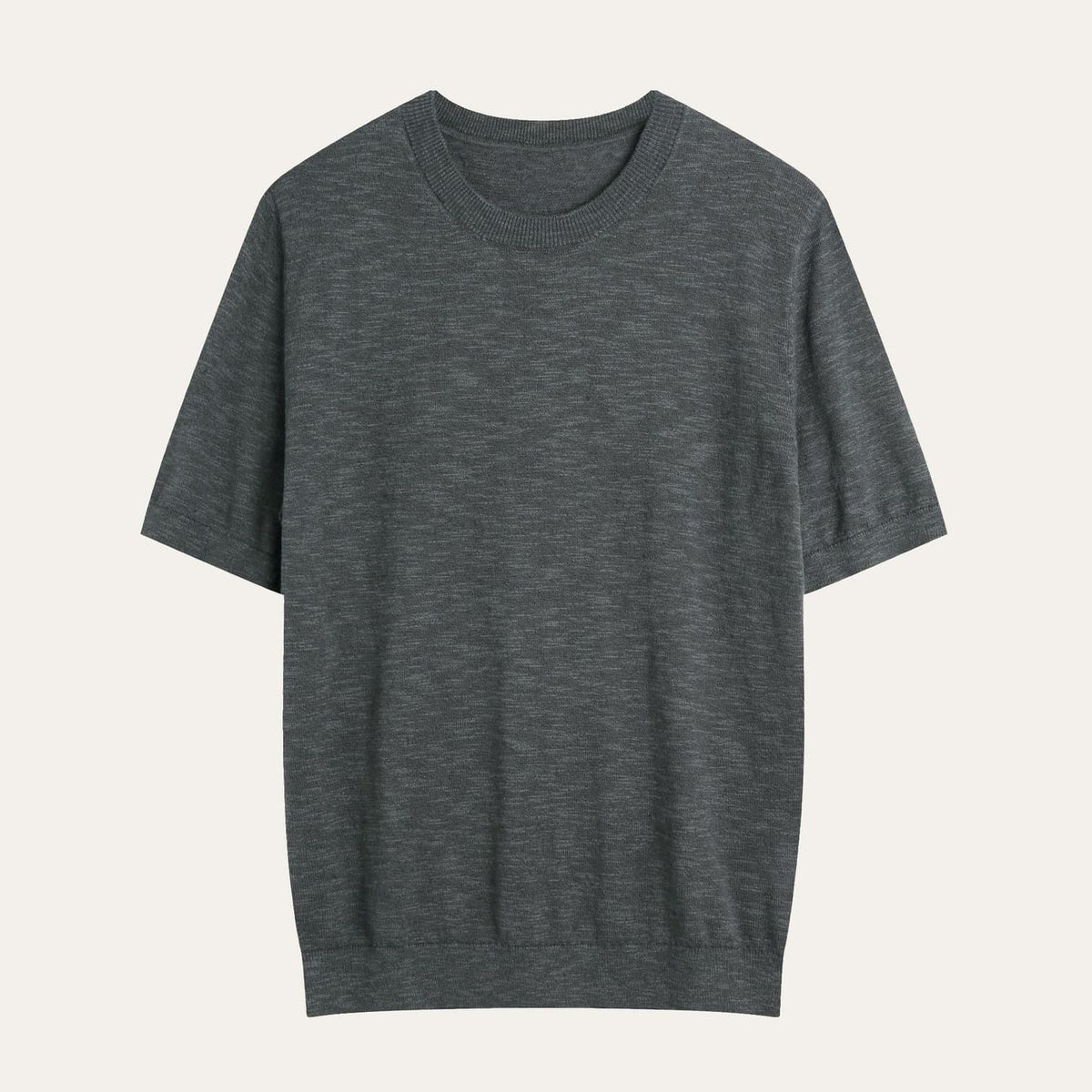 Massa | Camiseta de Punto en Lino y Algodón