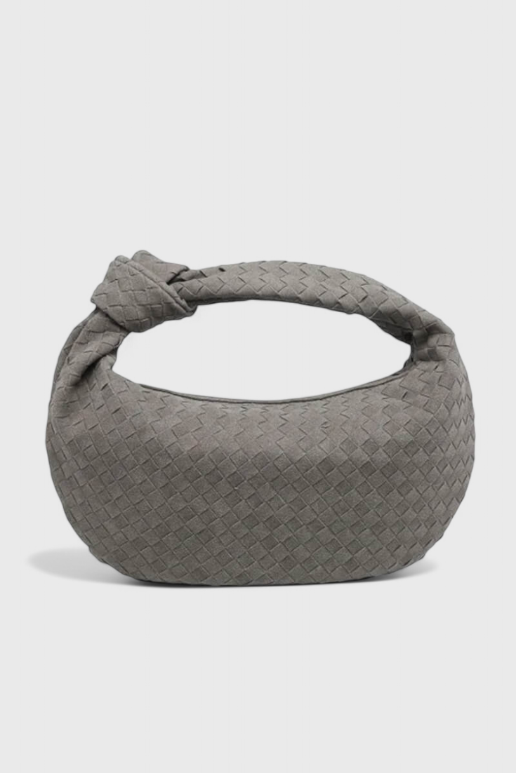 Lila | Bolso Mediano Woven con Detalle de Nudo