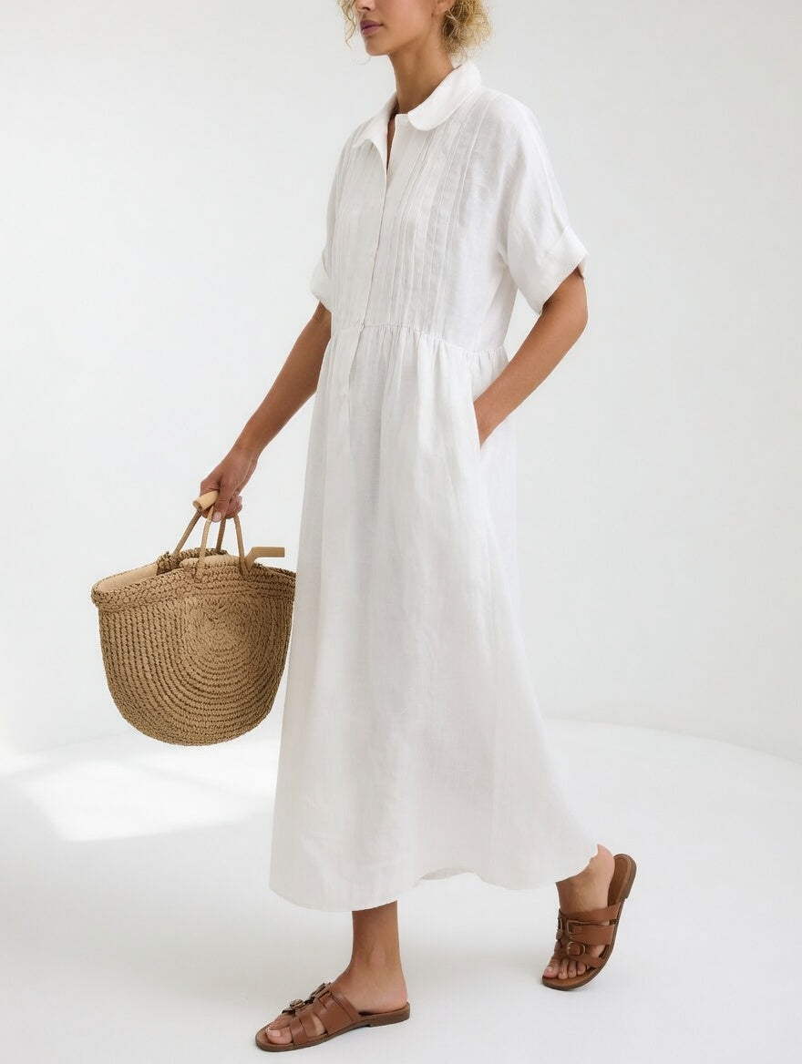 Lysandra™ | Vestido Camisero