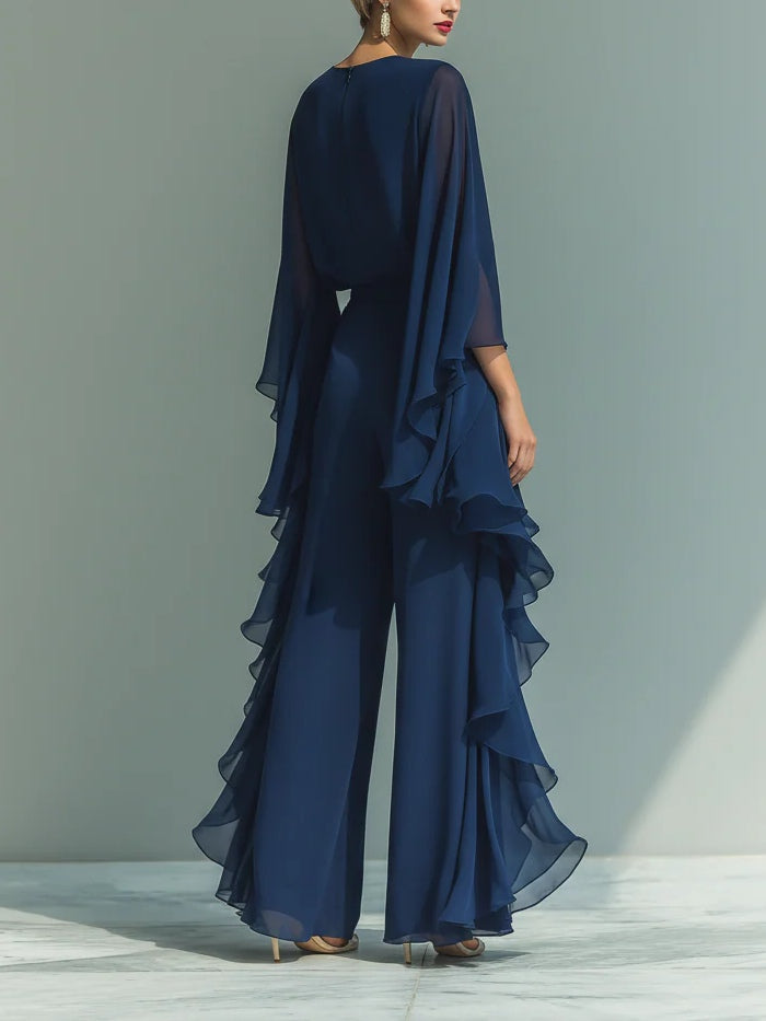 Aurelia | Mono de Noche Elegante y Fluido