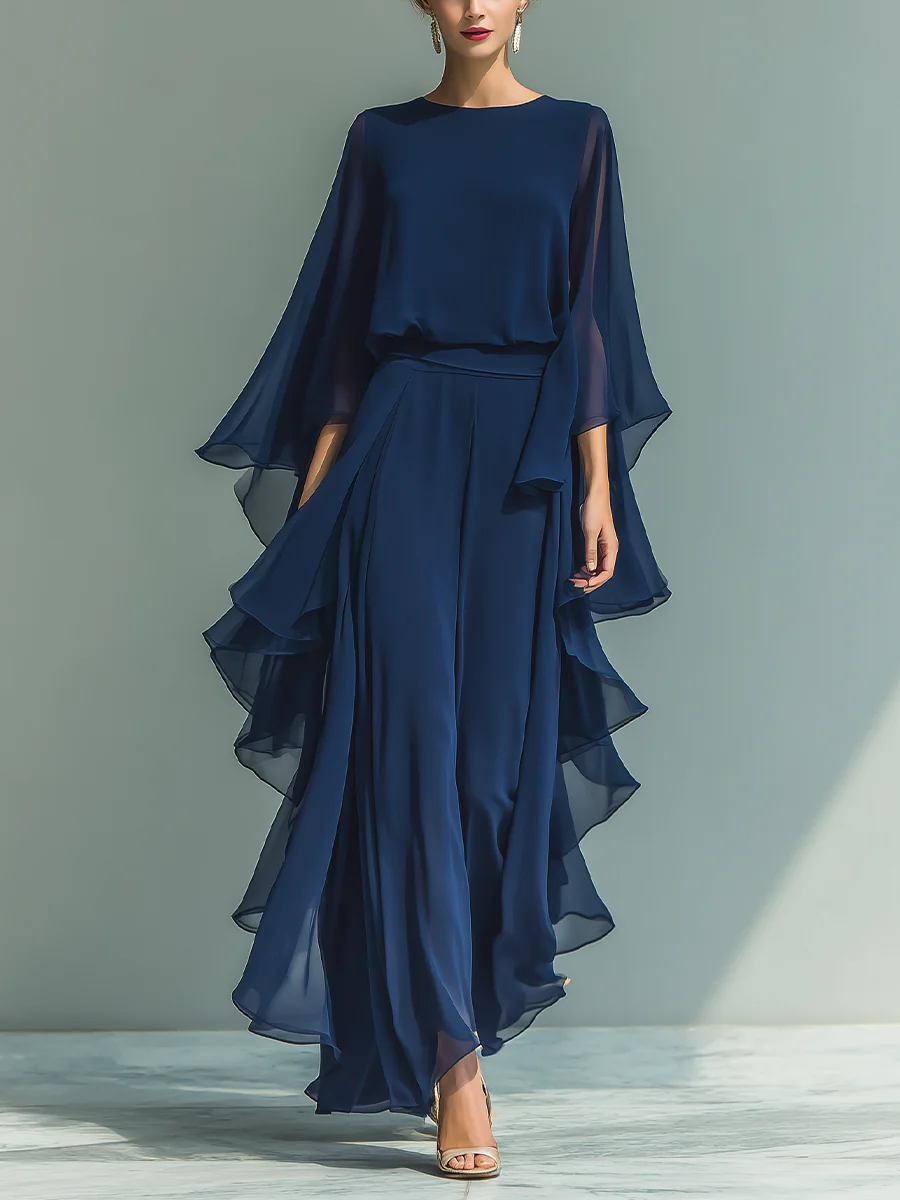 Aurelia | Mono de Noche Elegante y Fluido