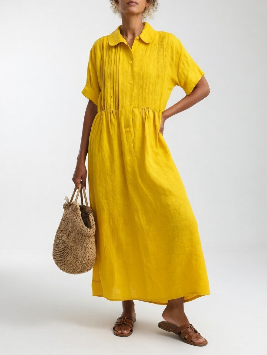 Lysandra™ | Vestido Camisero