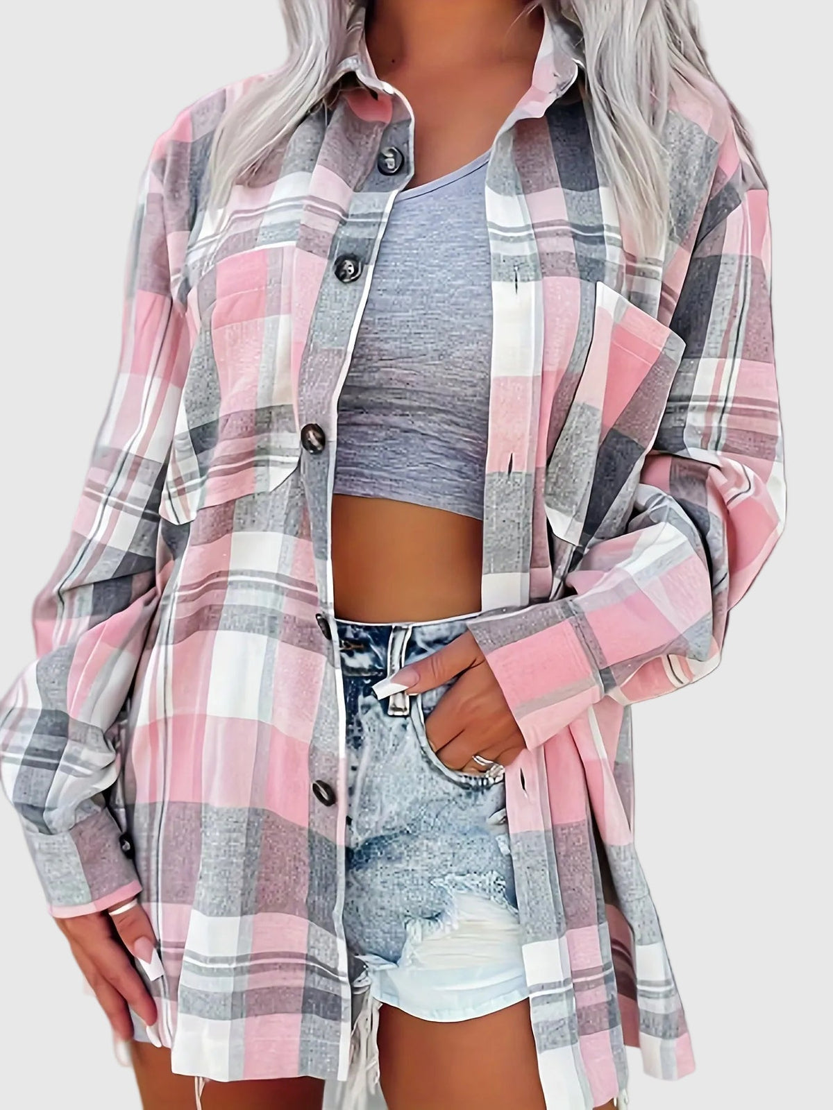 Elena | Camisa de Verano de Manga Larga