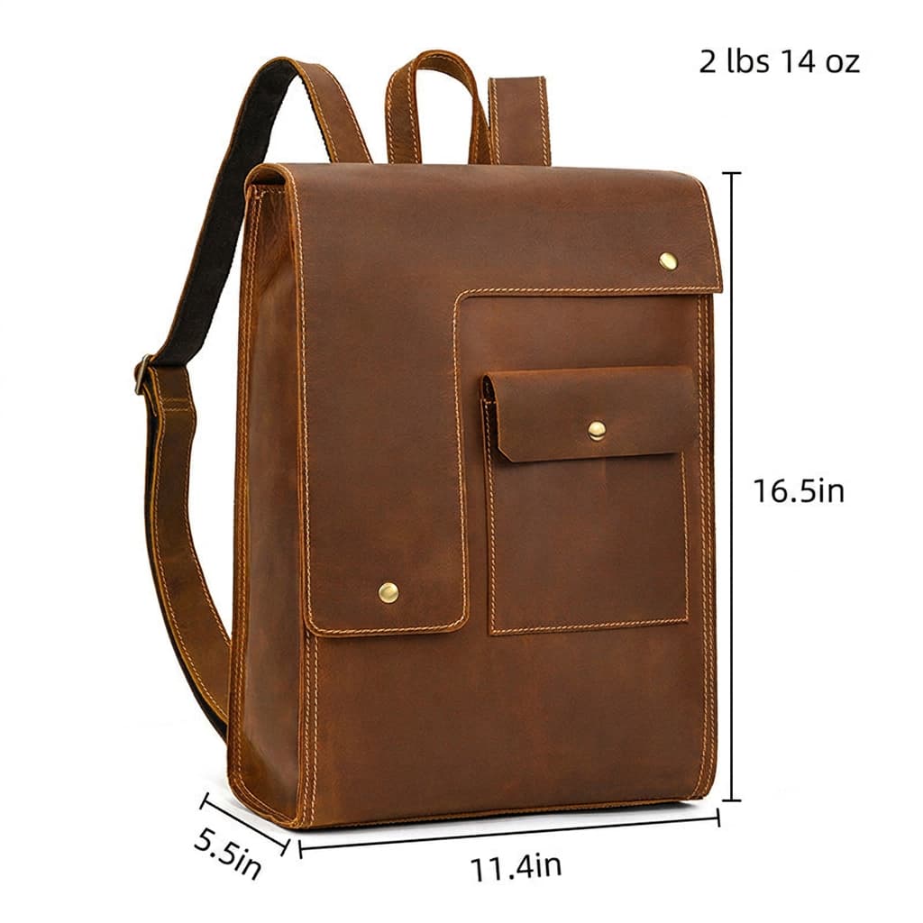 Huxley | Mochila de Piel Vintage