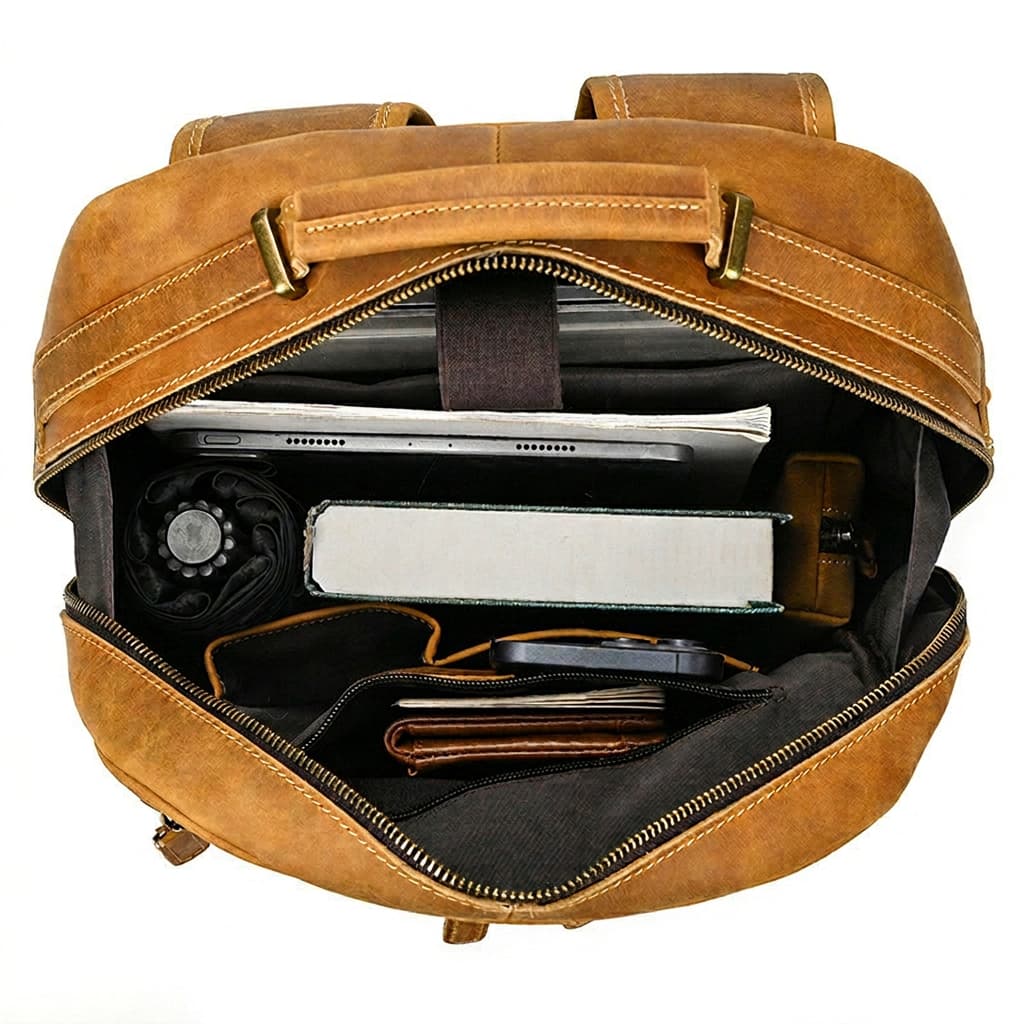 Radnor | Mochila de Piel para Portátil