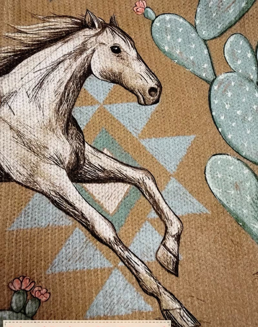Perpetua | Chaqueta de Punto Caballos del Desierto
