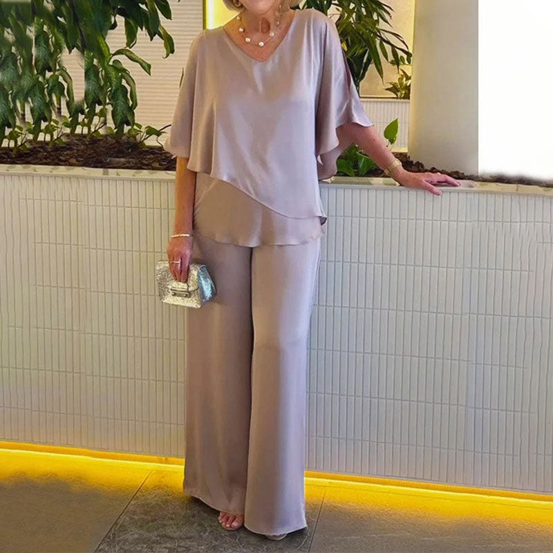 Selina | Conjunto Elegante de 2 Piezas con Silueta Fluida