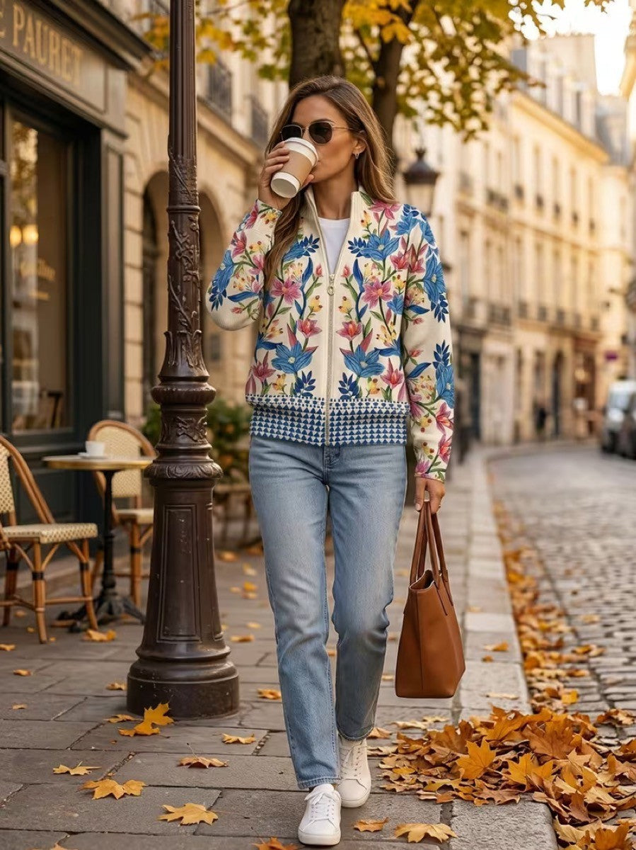 Teresa | Chaqueta de Punto Jardín Botánico