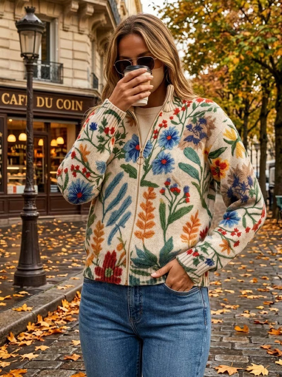 Teresa | Chaqueta de Punto Jardín Botánico