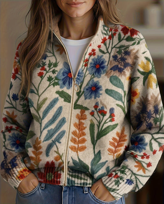 Teresa | Chaqueta de Punto Jardín Botánico