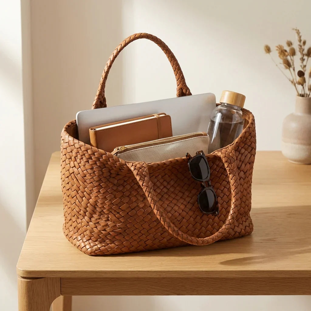 Heritage | Lana Bolso Tote de Cuero Artesanal